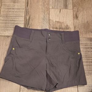 Title Nine Women's High Waist Purple Shorts